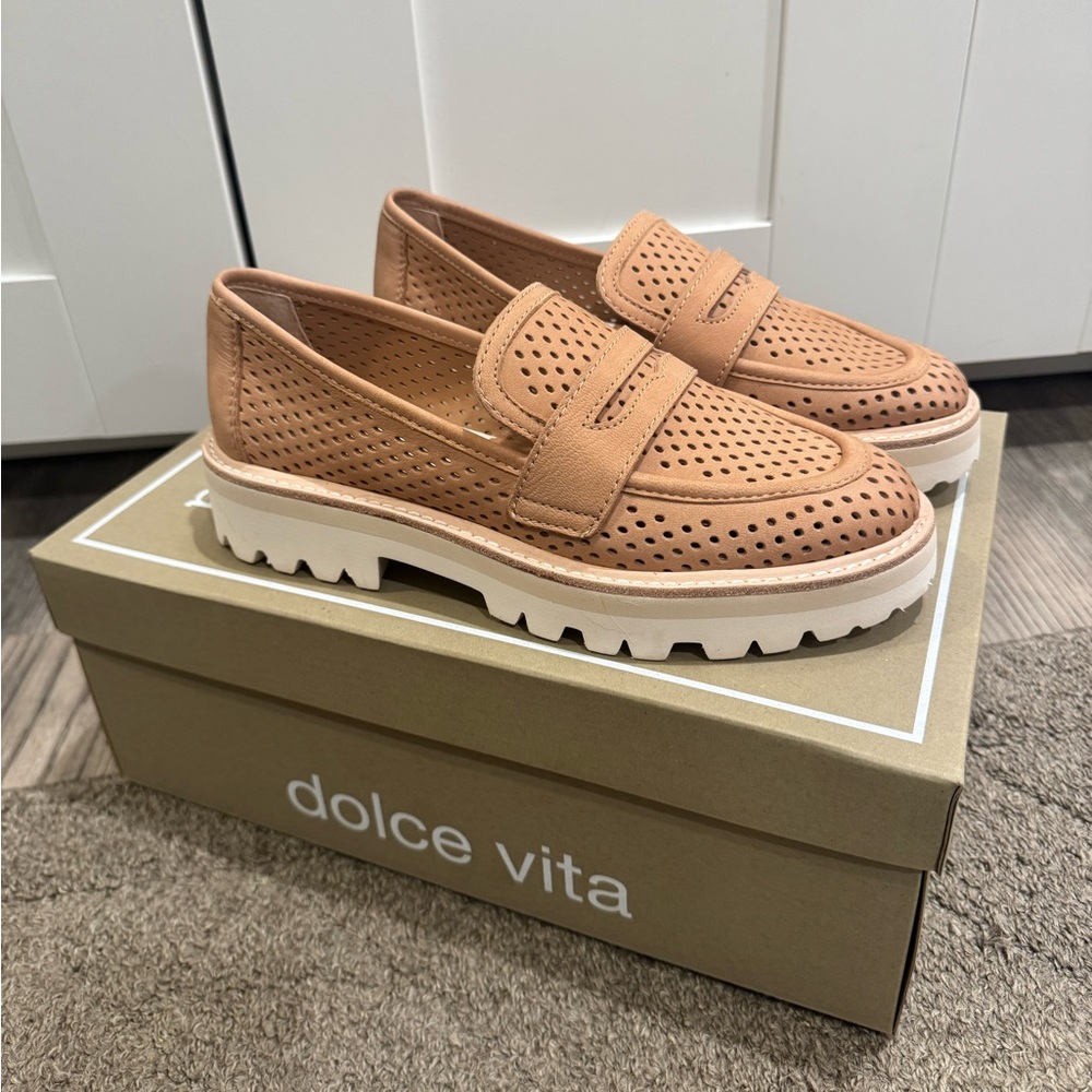 Dolce Vita Malila Loafers Toffee Nubuck